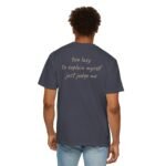 Graphic Tee — "Too Lazy to Explain Myself, Just Judge Me" Cotton T-Shirt - Image 6