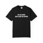 I'm Not Weird You're Just Too Normal T-Shirt - Image 21