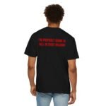 Graphic T-Shirt — "I'm Probably Going to Hell in Every Religion" Statement Tee - Image 3
