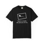Funny Pregnancy Announcement T-Shirt – “Here’s a Really Old Picture of Me”