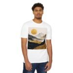 Unisex CVC Jersey T-shirt - Image 3